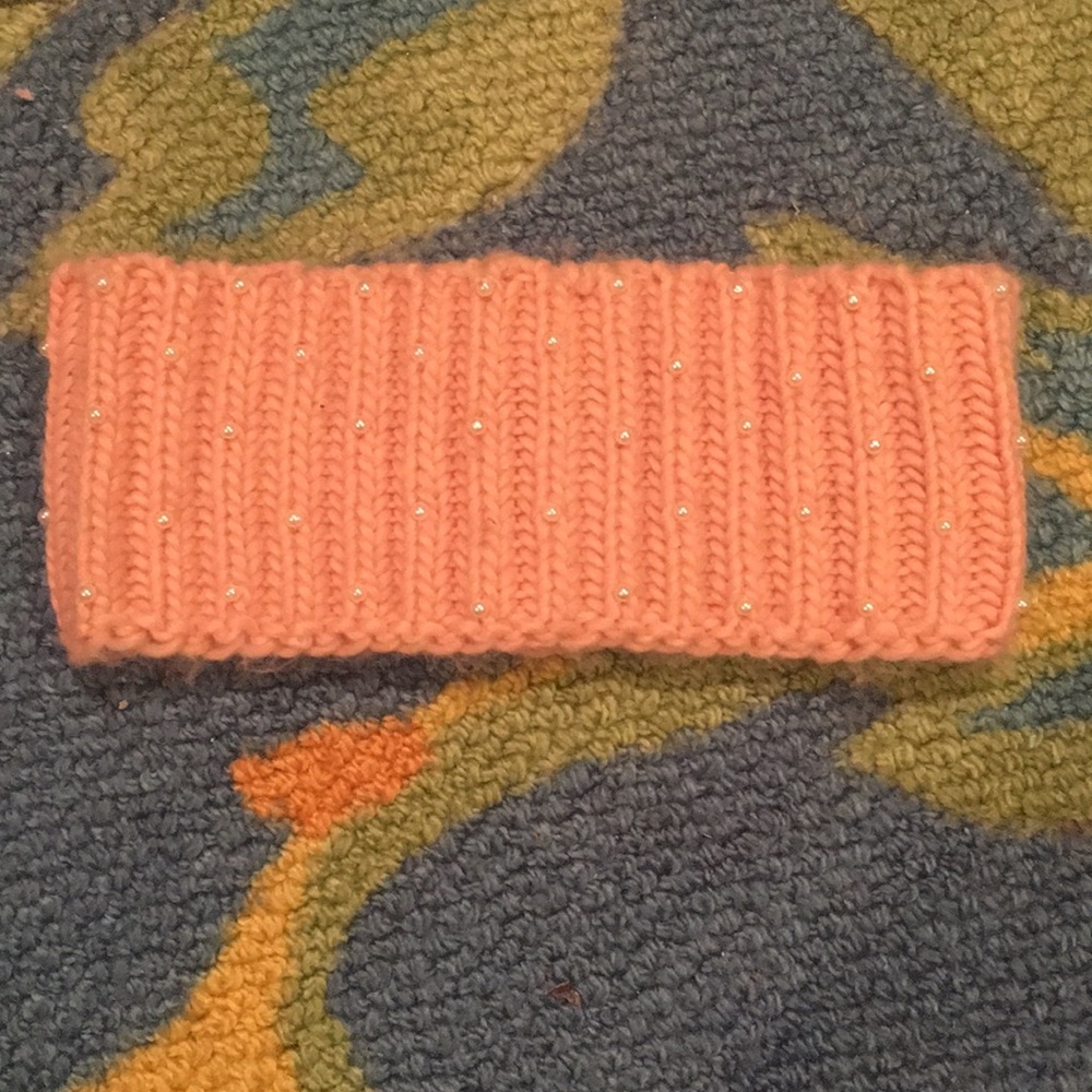 Pink Pearl Winter Headband